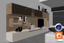 C4Donly.com - Living Room 3D Model - Cinema 4D & Corona