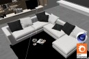 C4Donly.com - Living Room 3D Model - Cinema 4D & Corona