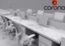 C4Donly.com - Office Station 3D Model - Cinema 4D & V-Ray