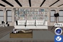 C4Donly.com - Living Room 3D Model - Cinema 4D & V-Ray