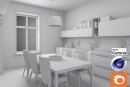 C4Donly.com - Living Room 3D Model - Cinema 4D & Corona