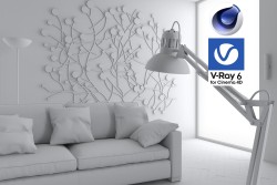 C4Donly.com - Office Station 3D Model - Cinema 4D & V-Ray