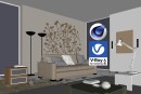 C4Donly.com - Office Station 3D Model - Cinema 4D & V-Ray
