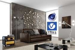 C4Donly.com - Office Station 3D Model - Cinema 4D & V-Ray