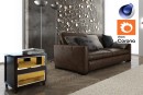 C4Donly.com - Living Room 3D Model - Cinema 4D & Corona