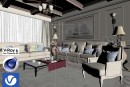 C4Donly.com - Living Room 3D Model - Cinema 4D & V-Ray