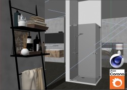 C4Donly.com - Living Room 3D Model - Cinema 4D & Corona