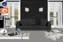 C4Donly.com - Living Room 3D Model - Cinema 4D & Corona