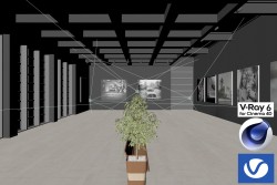 C4Donly.com - Living Room 3D Model - Cinema 4D & V-Ray