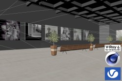 C4Donly.com - Living Room 3D Model - Cinema 4D & V-Ray