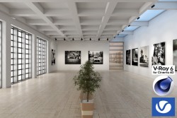 C4Donly.com - Office Station 3D Model - Cinema 4D & V-Ray