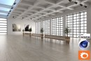 C4Donly.com - Living Room 3D Model - Cinema 4D & Corona