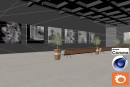 C4Donly.com - Living Room 3D Model - Cinema 4D & Corona