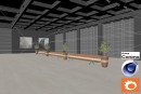 C4Donly.com - Living Room 3D Model - Cinema 4D & Corona