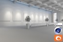 C4Donly.com - Living Room 3D Model - Cinema 4D & Corona