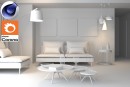 C4Donly.com - Office Station 3D Model - Cinema 4D & V-Ray