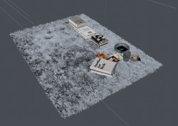 C4Donly.com - Office Station 3D Model - Cinema 4D & V-Ray
