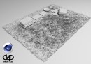 C4Donly.com - Office Station 3D Model - Cinema 4D & V-Ray