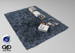 C4Donly.com - Office Station 3D Model - Cinema 4D & V-Ray