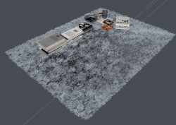 C4Donly.com - Office Station 3D Model - Cinema 4D & Corona