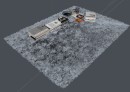 C4Donly.com - Office Station 3D Model - Cinema 4D & Corona