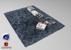 C4Donly.com - Office Station 3D Model - Cinema 4D & Corona