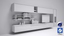 C4Donly.com - Office Station 3D Model - Cinema 4D & V-Ray