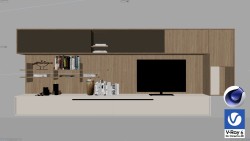 C4Donly.com - Office Station 3D Model - Cinema 4D & V-Ray