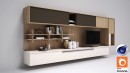 C4Donly.com - Office Station 3D Model - Cinema 4D & V-Ray