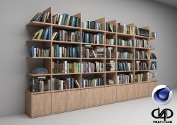 C4Donly.com - Office Station 3D Model - Cinema 4D & V-Ray