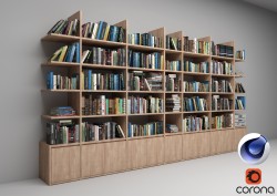 C4Donly.com - Office Station 3D Model - Cinema 4D & Corona