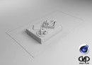 C4Donly.com - Office Station 3D Model - Cinema 4D & V-Ray