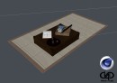 C4Donly.com - Office Station 3D Model - Cinema 4D & V-Ray