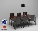 C4Donly.com - Office Station 3D Model - Cinema 4D & Corona
