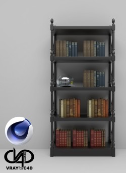 C4Donly.com - Office Station 3D Model - Cinema 4D & V-Ray