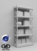 C4Donly.com - Office Station 3D Model - Cinema 4D & V-Ray