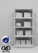 C4Donly.com - Office Station 3D Model - Cinema 4D & V-Ray