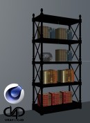 C4Donly.com - Office Station 3D Model - Cinema 4D & V-Ray
