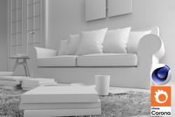 C4Donly.com - Office Station 3D Model - Cinema 4D & V-Ray