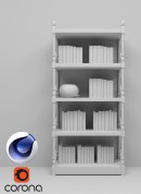 C4Donly.com - Office Station 3D Model - Cinema 4D & Corona