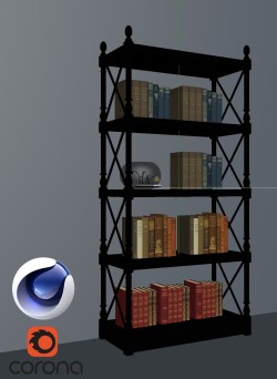 C4Donly.com - Office Station 3D Model - Cinema 4D & Corona