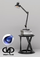 C4Donly.com - Office Station 3D Model - Cinema 4D & V-Ray