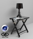 C4Donly.com - Office Station 3D Model - Cinema 4D & V-Ray