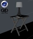 C4Donly.com - Office Station 3D Model - Cinema 4D & V-Ray