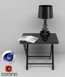 C4Donly.com - Office Station 3D Model - Cinema 4D & Corona