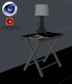 C4Donly.com - Office Station 3D Model - Cinema 4D & Corona