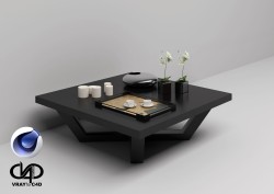 C4Donly.com - Office Station 3D Model - Cinema 4D & V-Ray