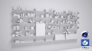 C4Donly.com - Office Station 3D Model - Cinema 4D & V-Ray
