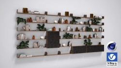 C4Donly.com - Office Station 3D Model - Cinema 4D & V-Ray
