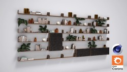 C4Donly.com - Office Station 3D Model - Cinema 4D & Corona
